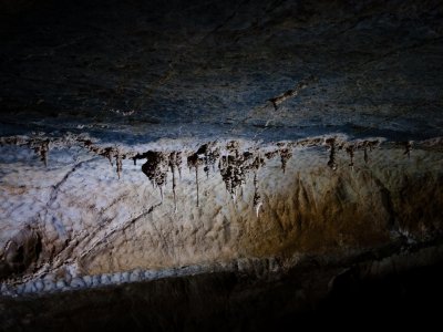 Lost City, hanging from roof of Boyden Cave