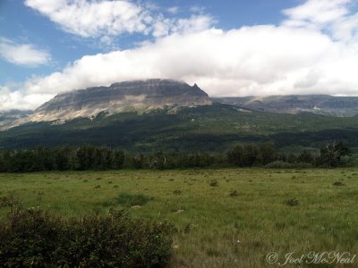 View from Red Eagle Lake Trail: Glacier National Park, MT