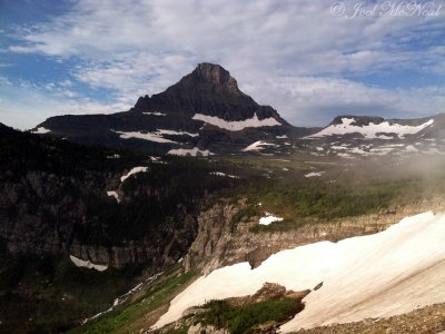 View from Logan Pass: Glacier National Park, MT