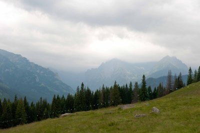 High Tatra from Polana Rusinowa