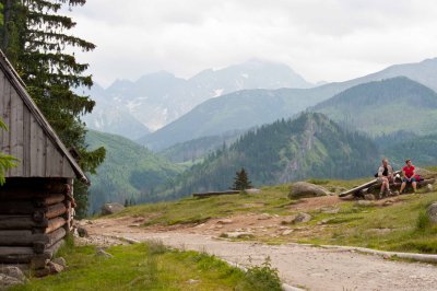 High Tatra from Poland Rusinowa