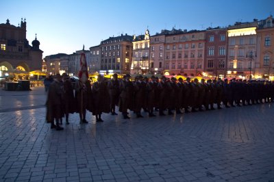 Patriotic Celebration at Rynek Głwny