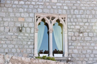 The window in Venetian building