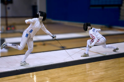 Women's Final Epee: Vie VS. Rentmeister