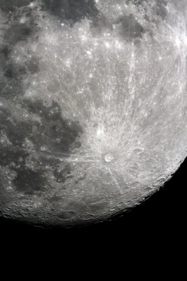 Moon - southern portion