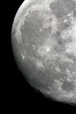 Moon - western portion