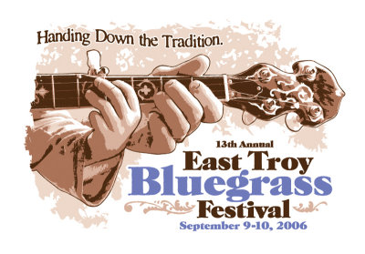 2006 East Troy Bluegrass T-shirt