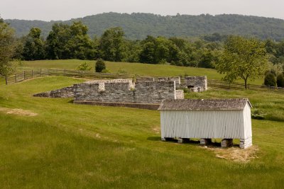 Old Farm Foundation, Antietam Battlefield