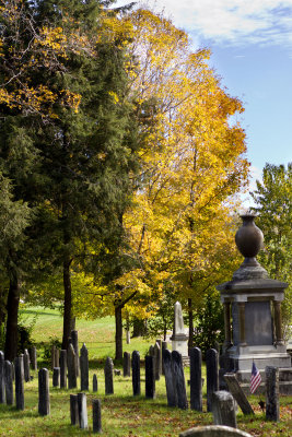Cemetery in Woodstock, VT