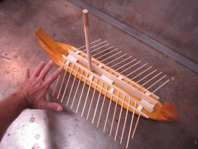 boat with hand for scale
