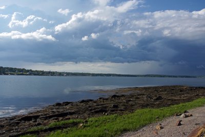 Orrs Island-rain clouds