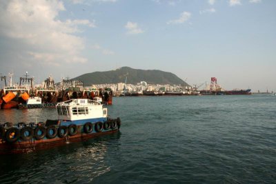 Dock at Jagalchi market