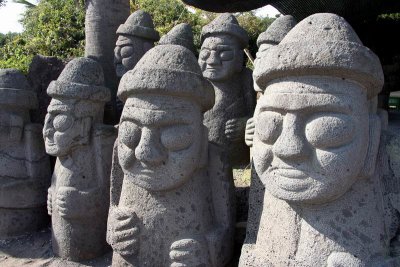 Jeju statues