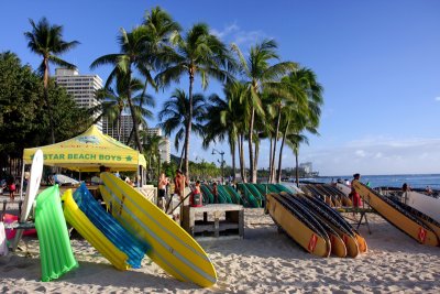 Waikiki beach