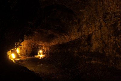 Inside Thurston Lava Tube