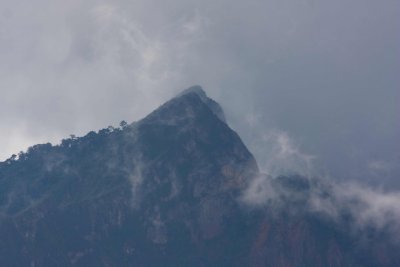 Outlaying ridges of the Andes
