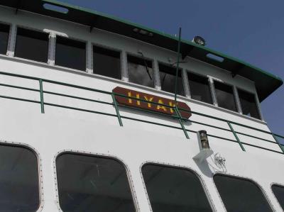 the Hyak ferry