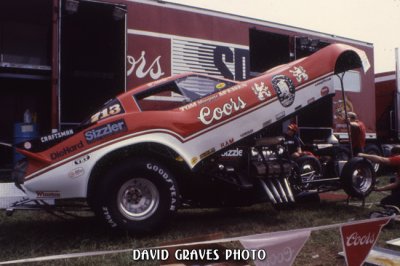 Tom McEwen Pits - Cajun Nationals