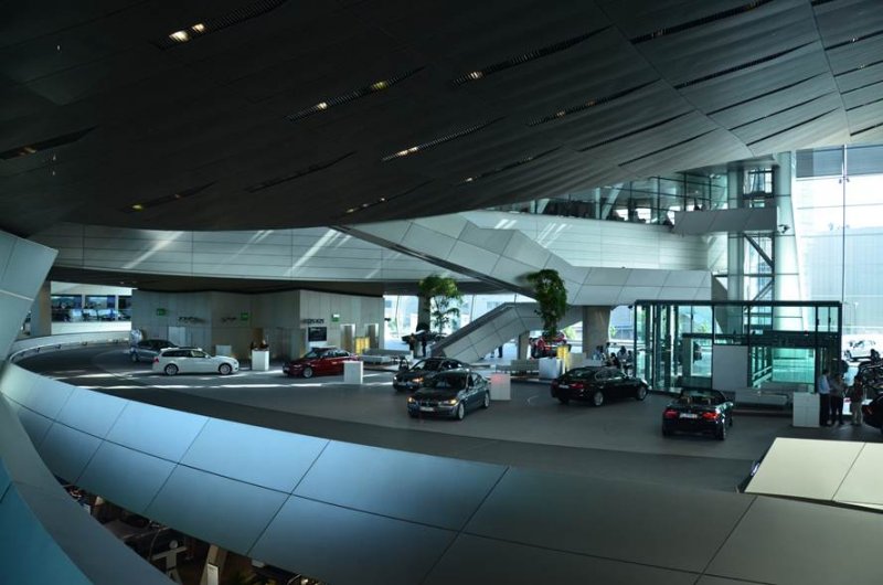 BMW delivery and orientation area