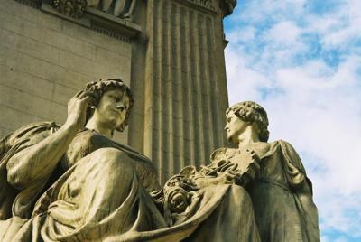 Assemblia Legislativa RJ - Detalhe das Esttuas