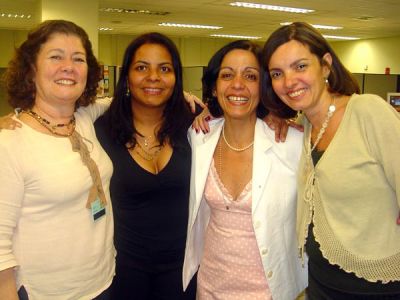 Carmen, Ana Lcia, Frances e Jlia
