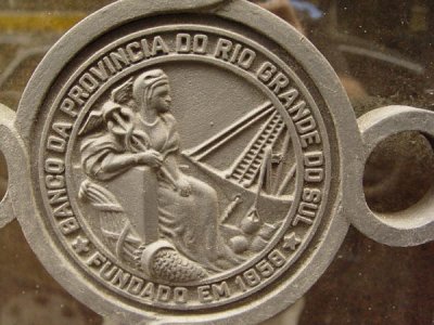 Medalho do Banrisul - dourado