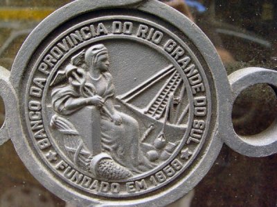 Medalho do Banrisul - prateado