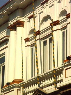 Janela Central da edificao Militar