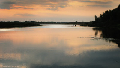 Belaya side river, Agidel