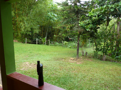 Accomodation area at Blue-billed Curassow Reserve / RNA El Paujil