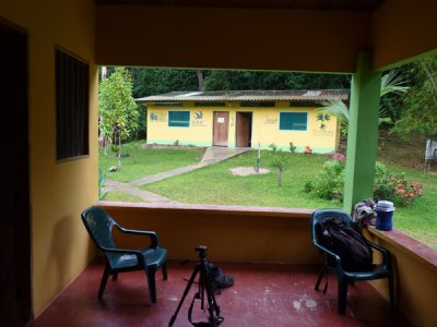 Accomodation area at Blue-billed Curassow Reserve / RNA El Paujil