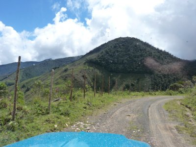 Road from Urrao to El Carmen del Atrato