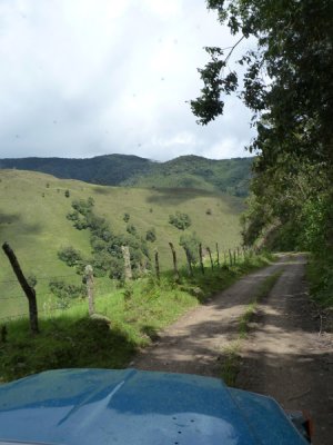 Road from Urrao to El Carmen del Atrato