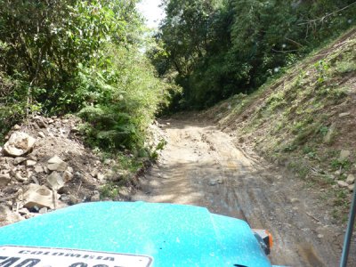 Road from Urrao to El Carmen del Atrato