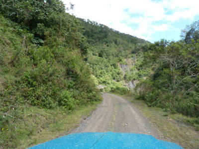 Road from Urrao to El Carmen del Atrato