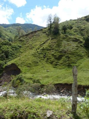 Road from Urrao to El Carmen del Atrato