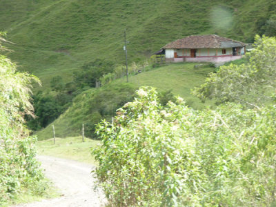 Road from Urrao to El Carmen del Atrato