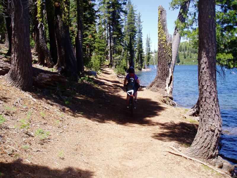 Backcountry touring - Island Lake