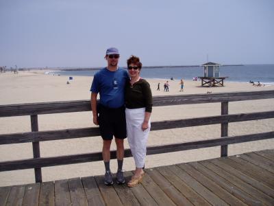 Seal Beach; Cathy and Scott