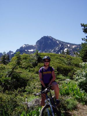 Day #4 Cathy rides the Pacific Crest Trail, Sierra Buttes