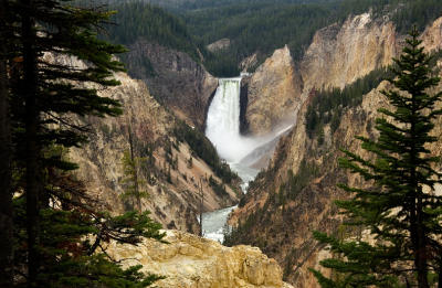 Lower Falls at Yellowstone 6-17-6