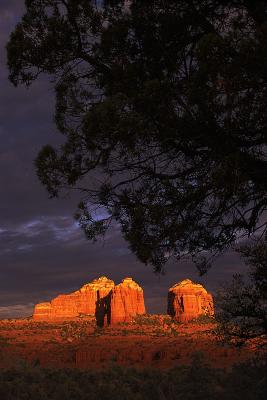 East Face-Cathedral Rock, Sedona, Arizona