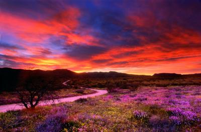 Sunset, Verde Valley, Arizona