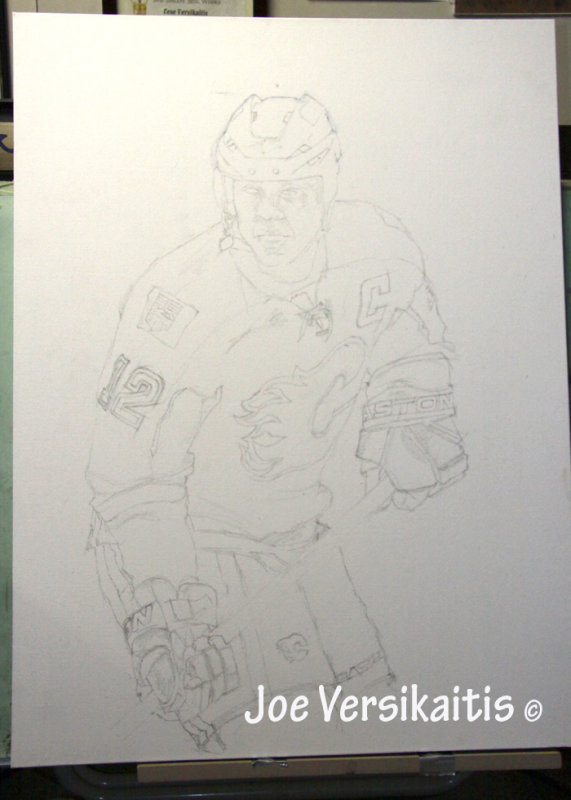 The drawing of Jarome - 15 hours later