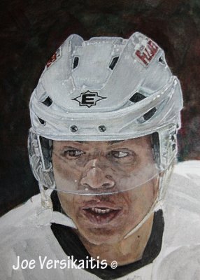 Painting of Jarome - The Helmet