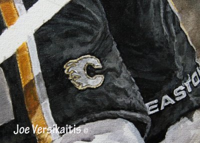 Painting of Jarome - The Jersey and Pants