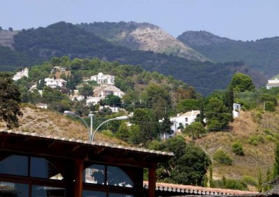 Our hotel near Mijas, first taste of Spain