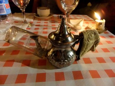 Granada. Favourite cup of mint tea.