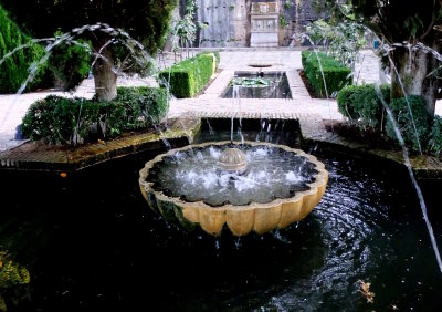 Granada Alhambra: Splashing