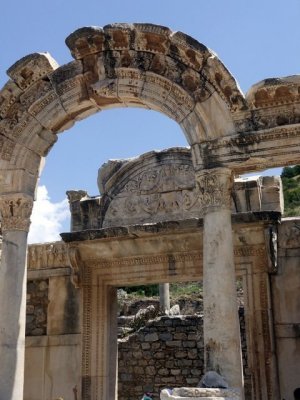 Ephesus, Temple of Hadrian built in AD 123